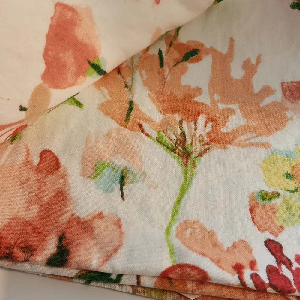 Dkny Floral Coral Watercolor 54